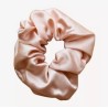 Chouchou 100% soie de mûrier 6A - Rose pâle
