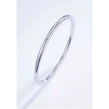 Bracelet en acier inoxydable Or ou Argent- Jonc lisse