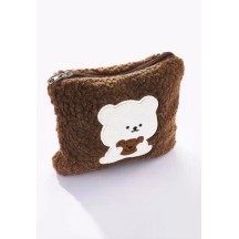 Pochette momoutée ours en peluche