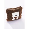 Pochette momoutée ours en peluche