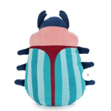 Coussin, beetles, scarabée , polyester