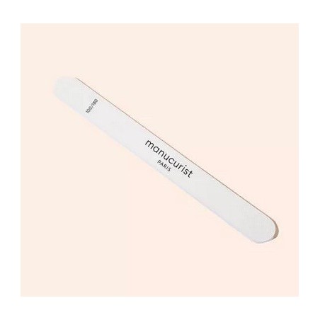 Limes premium Blanches ongles naturels 100/180 - X5 -Manucurist