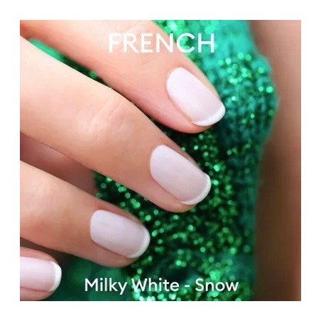 Vernis à ongles Milky White semi-permanent Green Flash- Manucurist