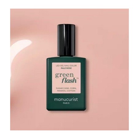 Vernis à ongles Rose pâle semi-permanent Green Flash- Manucurist