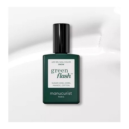 Vernis à ongles Snow semi-permanent Green Flash- Manucurist