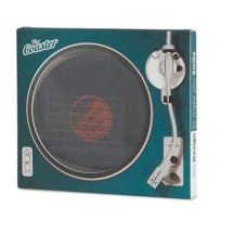 Sous-verre, en forme de Disque vinyl x4, silicone 2