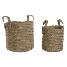 Set de 2 Corbeilles/paniers en SEAGRASS NATUREL