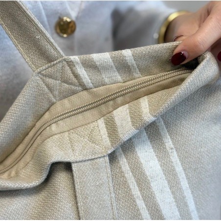 Grand sac CARRE à fermeture éclair de La Marque De La Mur