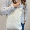 Petit tote Bag ASTRO à fermeture éclair de la marque De La MUR