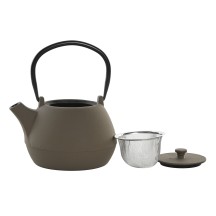 THÉIERE FER FONTE INOX 17X15X19,5 1,2L