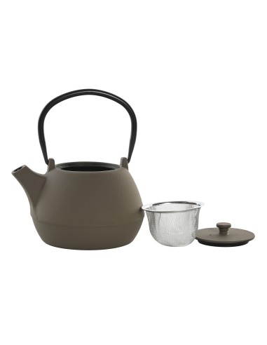 THÉIERE FER FONTE INOX 17X15X19,5 1,2L