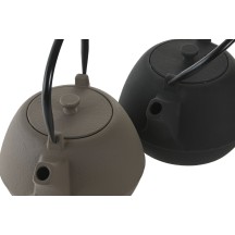 THÉIERE FER FONTE INOX 17X15X19,5 1,2L 2