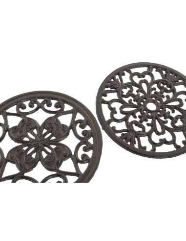 DESSOUS DE PLAT FER FONTE