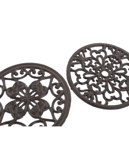 DESSOUS DE PLAT FER FONTE