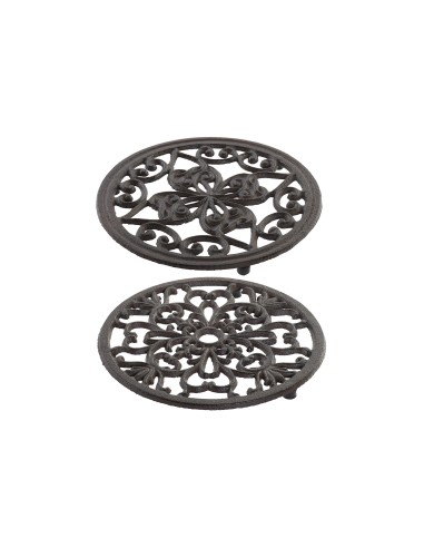 DESSOUS DE PLAT FER FONTE