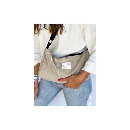 Petit Sac à fermeture eclair et bandouliere ajustable PRI