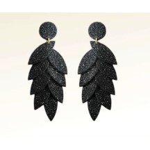 Boucles d'oreilles LILI-BELLE Full Black