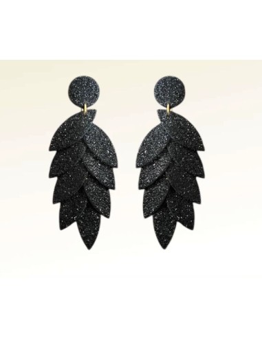 Boucles d'oreilles LILI-BELLE Full Black