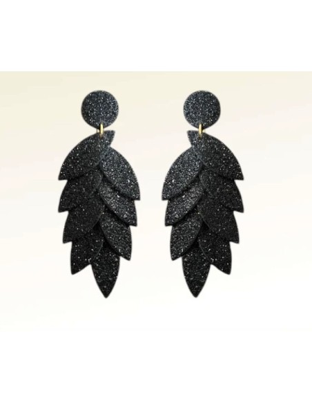 Boucles d'oreilles LILI-BELLE Full Black