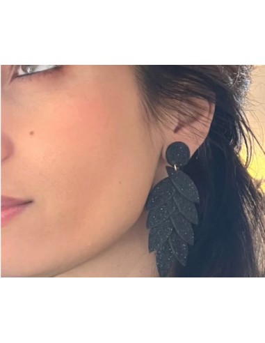 Boucles d'oreilles LILI-BELLE Full Black