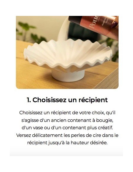 Boite Bougie "Poudrée Paris" parfumée FLEUR DE COTON 500 g - 200 heures