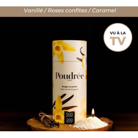 Coffret Cadeau Bougie "Poudrée Paris" confectionné par la marque