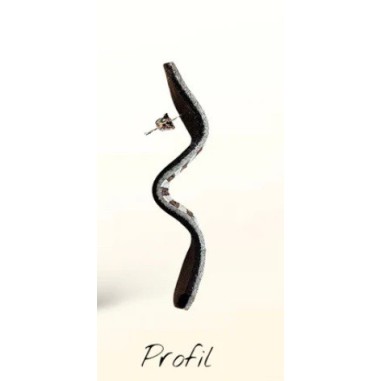 Boucles d'oreilles Mini Moove multicole aride