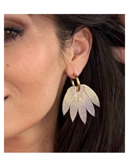jeu de couleur Patchouli XL argent holographique + 1 paire d'anneaux ( non inclus avec jeu de couleur)