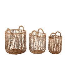Panier Feuille Bananier NAT