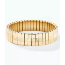 Bracelet en acier inoxydable doré