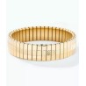 Bracelet en acier inoxydable doré