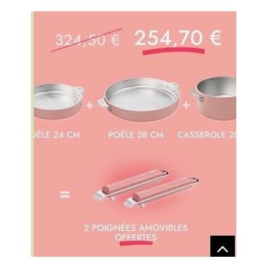 Les merveilleuses offres spéciales sur la Gamme INOX jusqu'au 31 Décembre 2026
