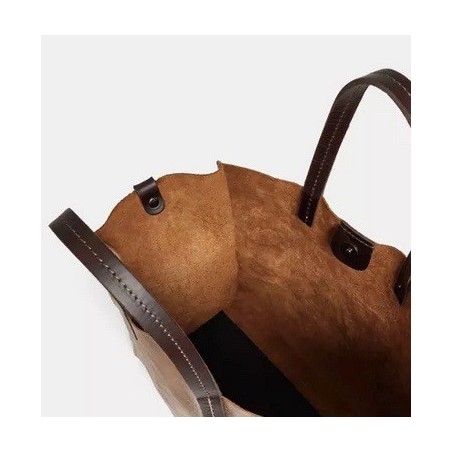 Sac en cuir brillant NAOMIE coloris étain