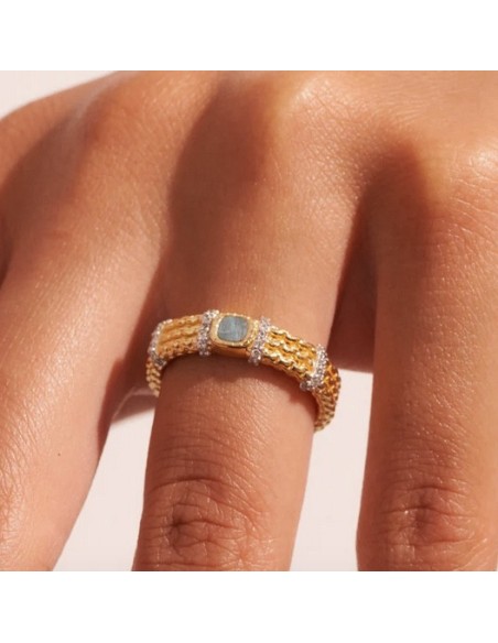 Bague KAIA labradorite