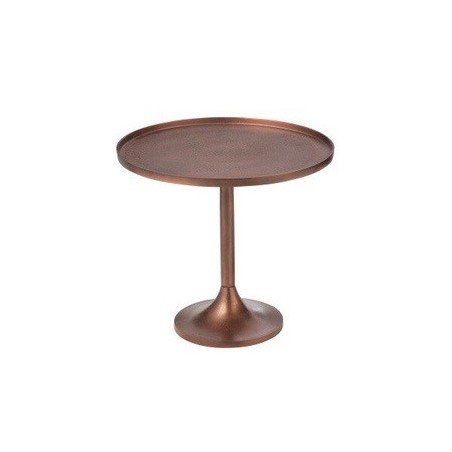 Table ronde aluminium bronze grand modèle à l'unité