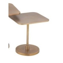 Table Alu Carrée couleur OR Petit modéle/ à l'unité