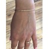 Bracelet Anouck argent 925 et or laminé (gold filed) de la marque LOUMAE