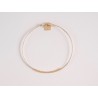 Jonc Sabrina Or laminé (gold filed) et argent 925 ajustable de la marque LOUMAE