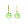 Boucles d'oreilles LIZIE en acier inoxydable Doré et crystal