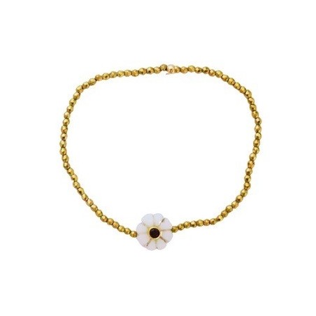 Bracelet mini-Flower de la marque Le Monde est Stone