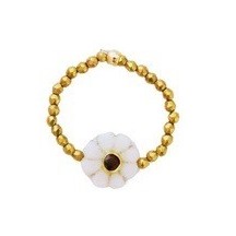 Bague mini-Flower de la marque Le Monde est Stone