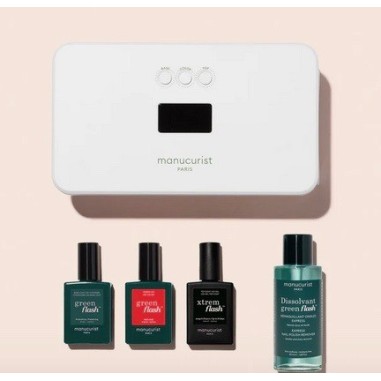 Kit découverte Manucurist vernis semi permanent  Green Flash™