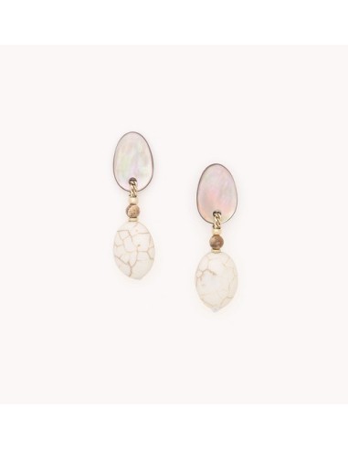 Boucles d'oreilles ALHAMBRA Poussoir
