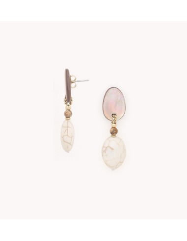 Boucles d'oreilles ALHAMBRA Poussoir