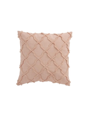 Coussin Losange ondulé coton 45cm x 45 cm