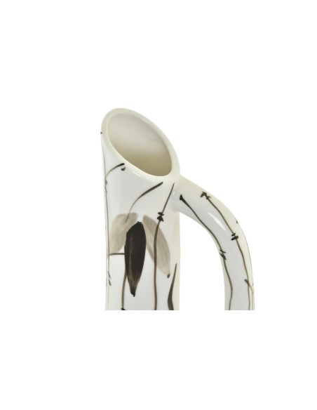 VASE PORCELAINE 15X15X28 BLANC
