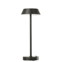 Lampe tactile et nomade NOÉ Métal Noir (12x12x31.5cm)