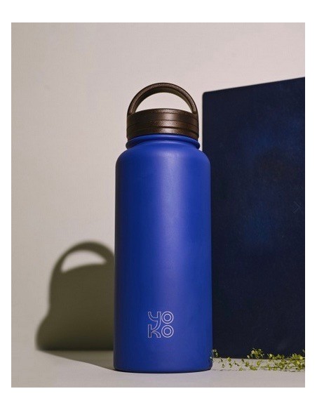 Bouteille isotherme 1 litre - XL - Bleu nuit - Yoko Play YOKO Design