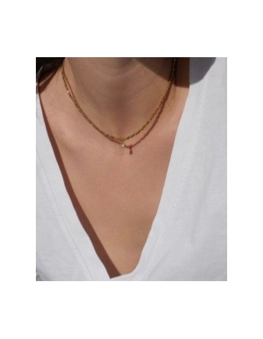Collier ALBA hématite