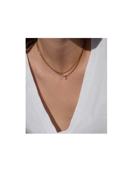Collier ALBA hématite